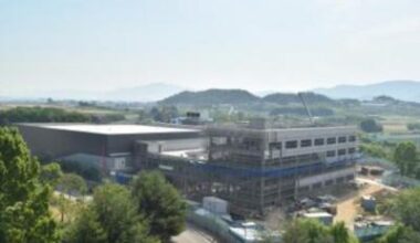Korea's display innovation process center building image
