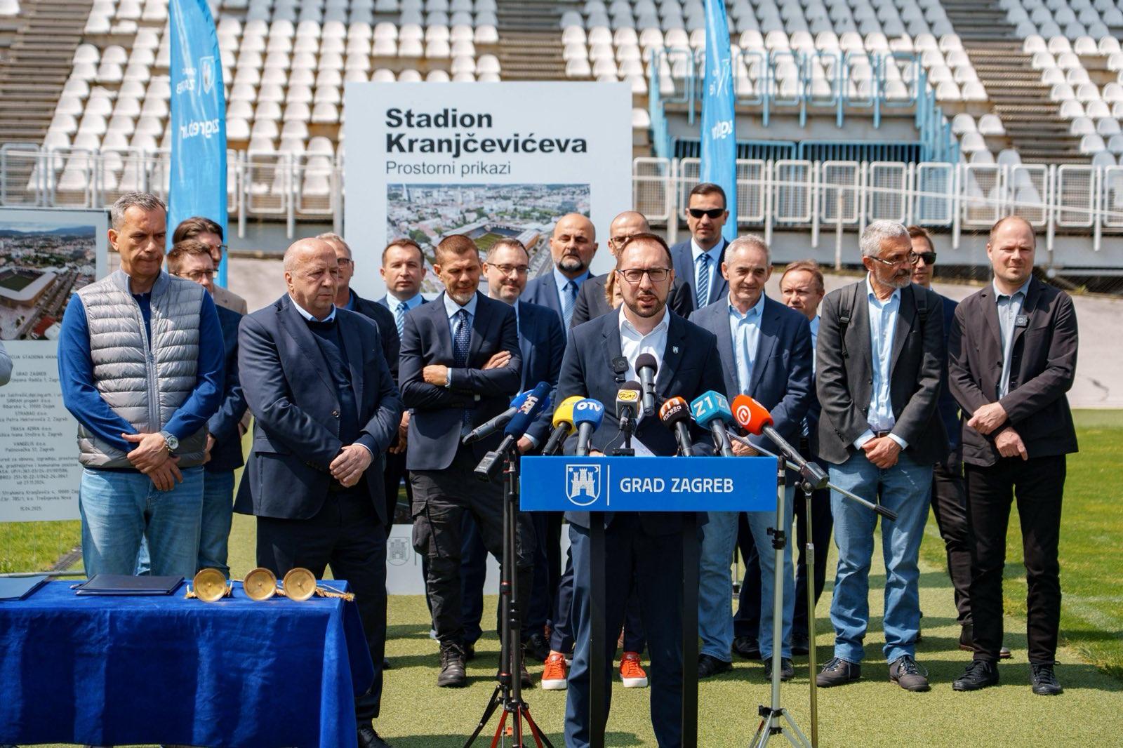 Stadium in Kranjčevićeva Street