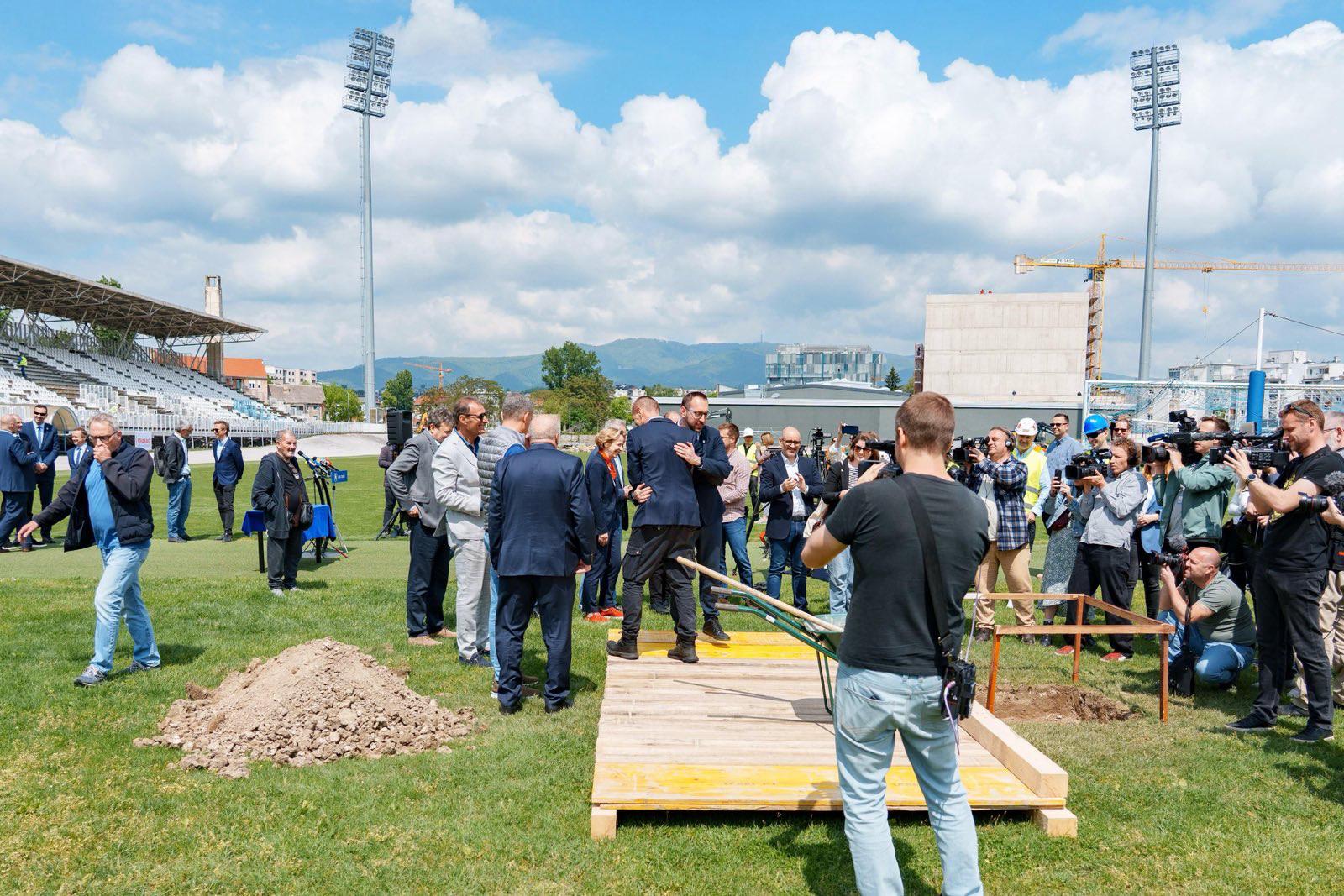 Stadium in Kranjčevićeva Street
