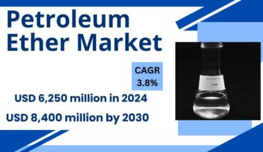In 2024, the global Petroleum Ether market was valued at USD 6,250 million. By 2032, it is projected to grow to around USD 8,400 m