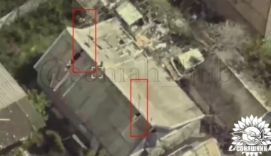 The Ukrainian Armed Forces carried out a MiG-29 airstrike using 2 guided French AASM HAMMER bombs on a house with Russian FPV drone operators in Southern Ukraine. April 2025.