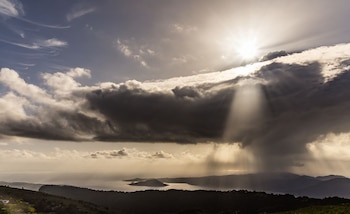 Temperatura, probabilidad de lluvia, nubosidad