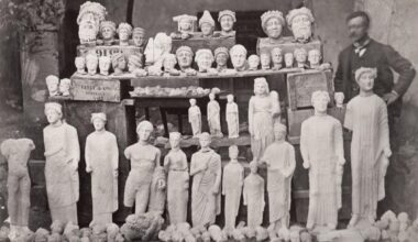 Sanctuary of Apollon at Frangissa site. Credit: University of Frankfurt