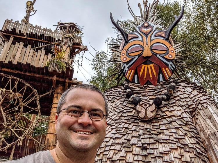 Me and one of the trolls