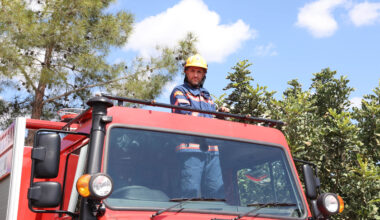 cover Fire at illegal dump extinguished, burns trees