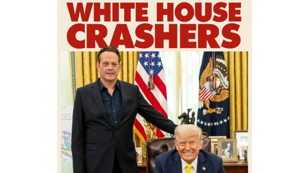 Vince Vaughn Visits Donald Trump in Oval Office