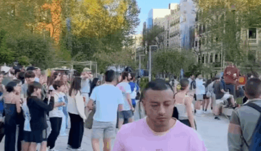 10-hour blackout in Spain. Chaos in the streets!!
