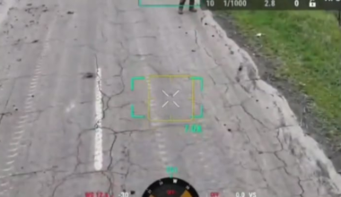 A Russian occupier surrendered to a Ukrainian drone. Interestingly, while following The drone, the soldier notices Mavic lying on the side of the road and, with the consent of the drone operator, picks it up so that he can go "visit" with a gift