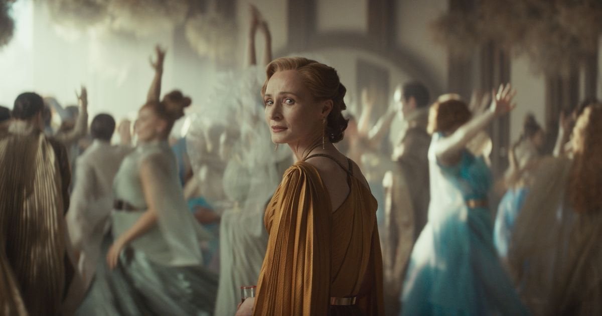 In the latest episode of Andor, Mon Mothma necks back a dozen shots of Irn Bru at her daughter's wedding