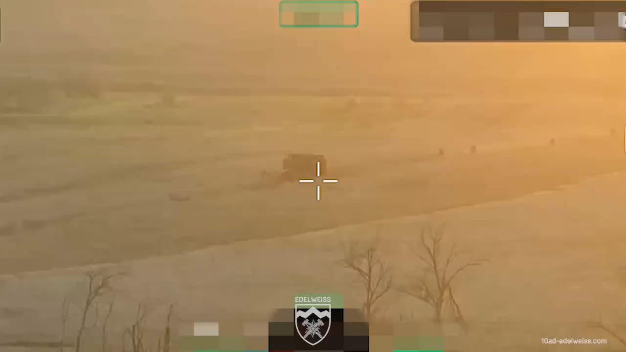 Ukraine's 10th mountain assault brigade eliminates Russian soldiers attempting to storm a trench with FPV drones and drone-dropped grenades, April 2025
