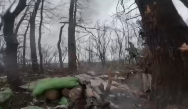 [Enemy Visible] UA soldier kills RU soldier, Kharkiv Oblast