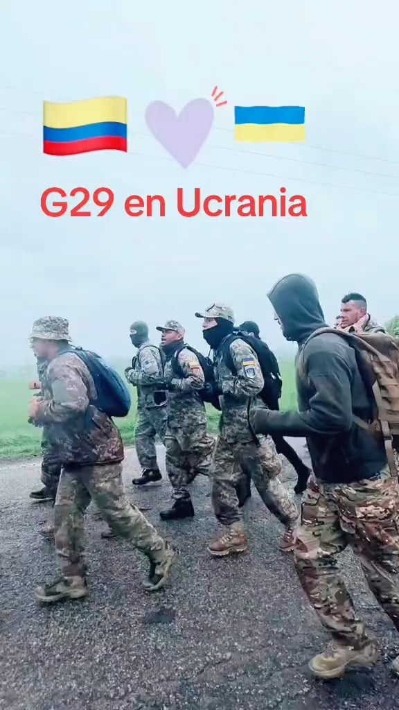 Ramp Descends: Colombian Veterans' Chant of Courage in Ukraine