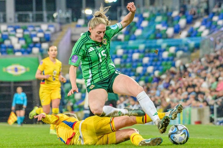 Northern Ireland v Romania, UEFA Women's nations League