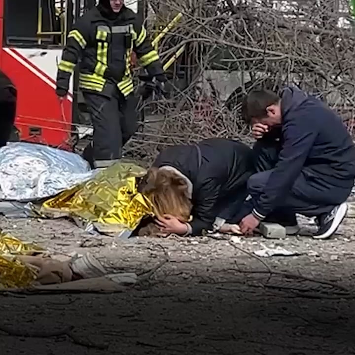 On Willow Sunday, Russia bombed a heavily crowded area in Sumy, Ukraine with 2 rockets. The time and location of the strike is so deliberate that it leaves no room for question - this is intentional. There are 20 confirmed civilian fatalities as of now