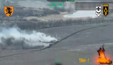 Ukrainian 429th UAS Regiment ACHILLES took out 4 Russian tanks, 2 BMPs + enemy infantry. Kupyansk direction. April 06, 2025