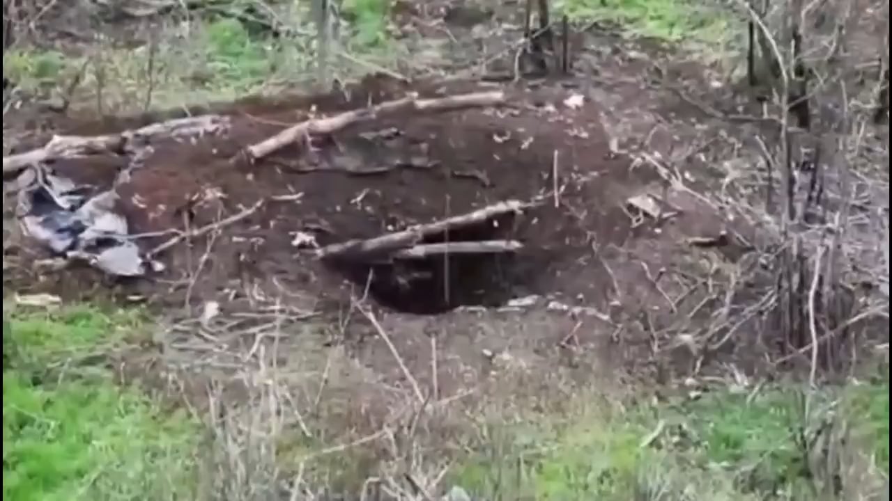 A russian soldier surrenders to a drone after a fpv hit his dugout, on the walk to UA lines he sees a downed Mavic drone and offers to bring it with him.