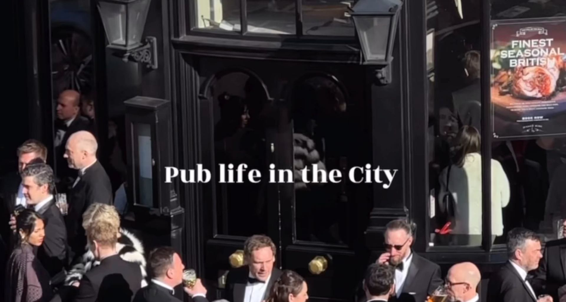 Pub life in the City