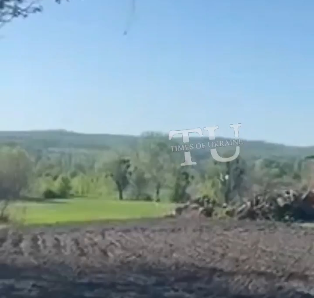 Remains of the downed Su-27 aircraft due to an s-400 missile