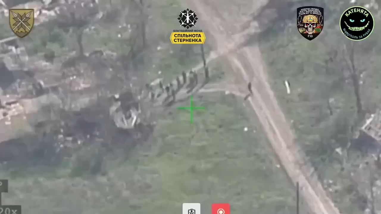 Operators and pilots of the Ukrainian 56th rapid response unit of reconnaissance-strike unmanned aerial complexes (RUBAK) identified an occupied civilian house Russian troops were using for storage and supply operations and attacked the truck hidden in the building.
