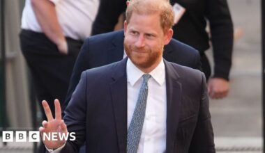 Prince Harry in court for appeal against UK security ruling