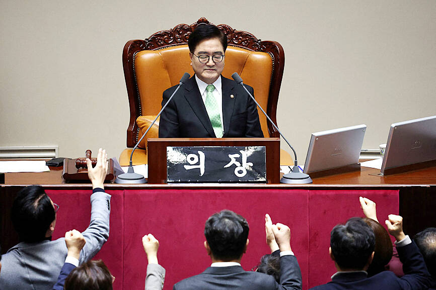 S Korea speaker proposes presidential power limits