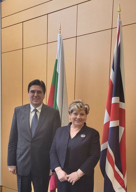 Bulgarian Ambassador in London Meets with Chair of Foreign Affairs Committee of UK Parliament