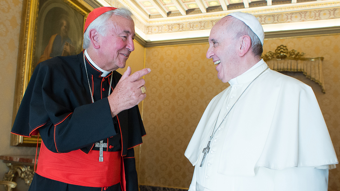 Cardinal Nichols pays tribute to a Pope who loved those on the peripheries