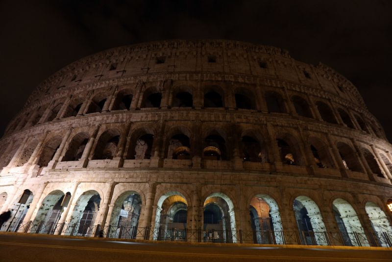 Italy to switch off Colosseum lights as mark of respect for Pope Franc