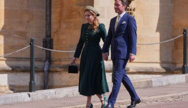 Princess Beatrice Attends Royal Easter Following Baby's Premature Birth