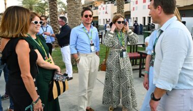 Sarah Ferguson Dons Her Best Race Car Driver Fit at Formula 1 Grand Prix in Bahrain