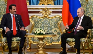 Putin Emir Qatar Russia