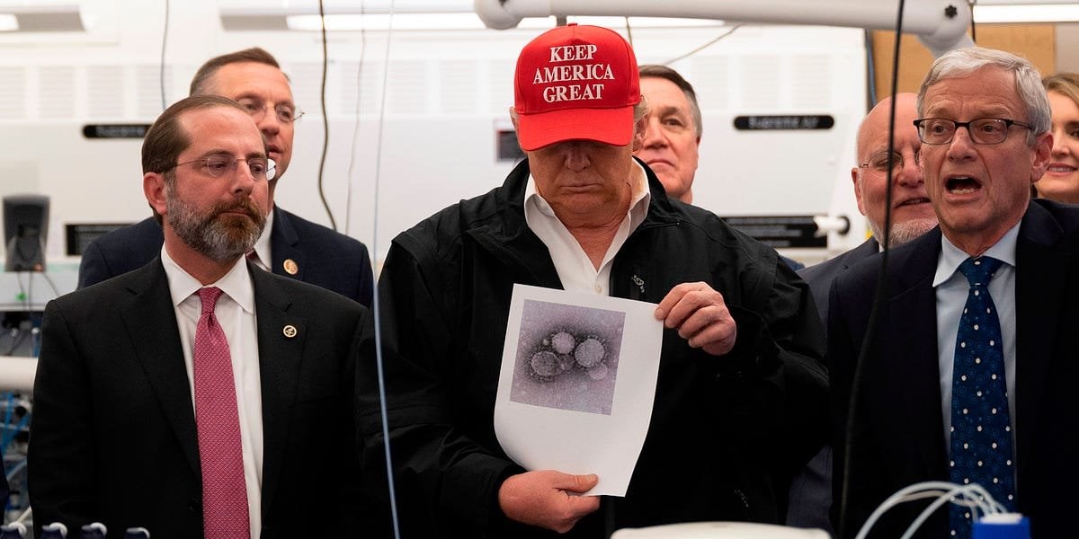 Trump Turns COVID.gov into MAGA Fan Service