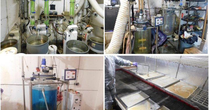 ‘Sophisticated’ B.C. fentanyl production labs dismantled, chemist arrested