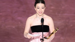 Mikey Madison at the 97th Oscars held at the Dolby Theatre on March 2, 2025 in Hollywood, California.