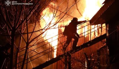 Ukraine-Russia war latest: Child among three killed and 30 injured in Putin’s mass drone attack on Dnipro