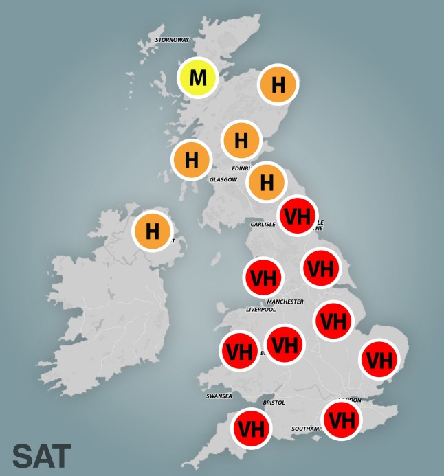 Sunny weather to heat up UK to 24C today - but bad news for hay fever sufferers
