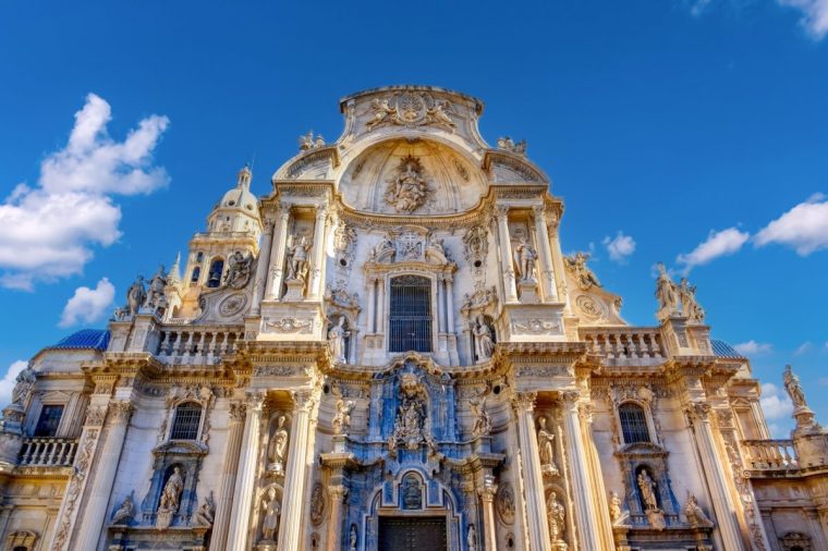 The impressive facade of Murcia's cathedral (Photo: Roberto Machado Noa/Getty Images)