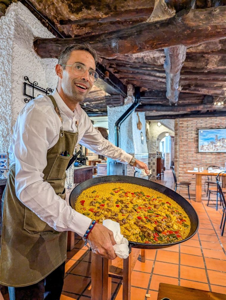 Paella is made with local bomba rice (Photo: Ben Eley)
