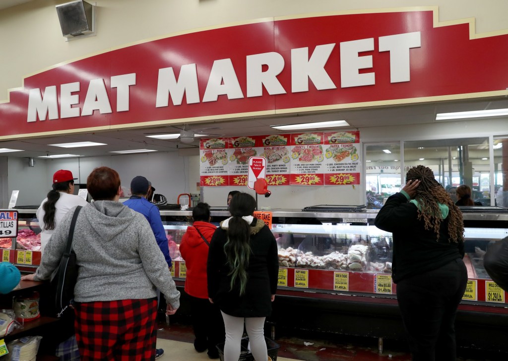 Meat, electricity prices soar, gas slumps