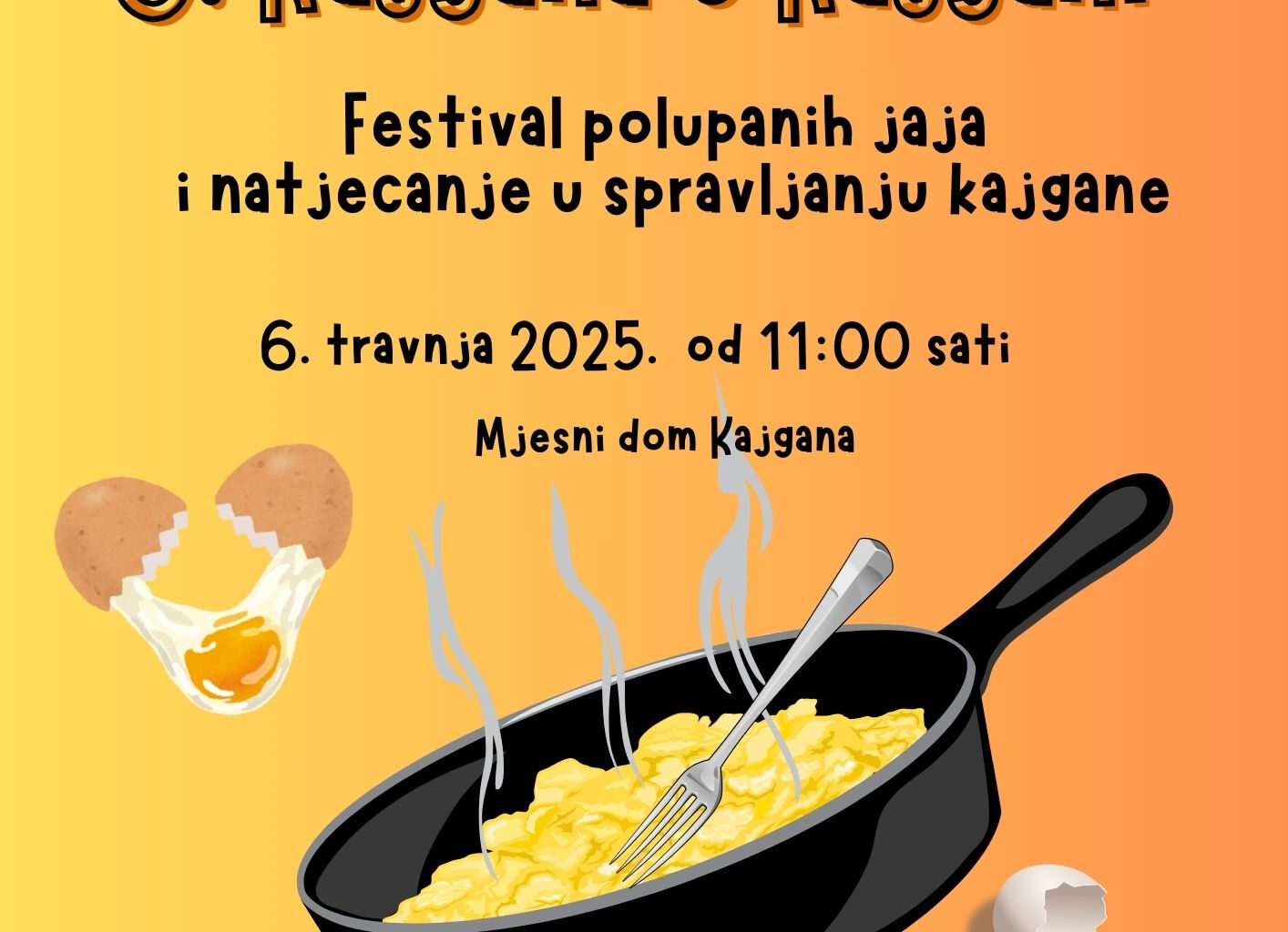 croatian scrambled eggs festival