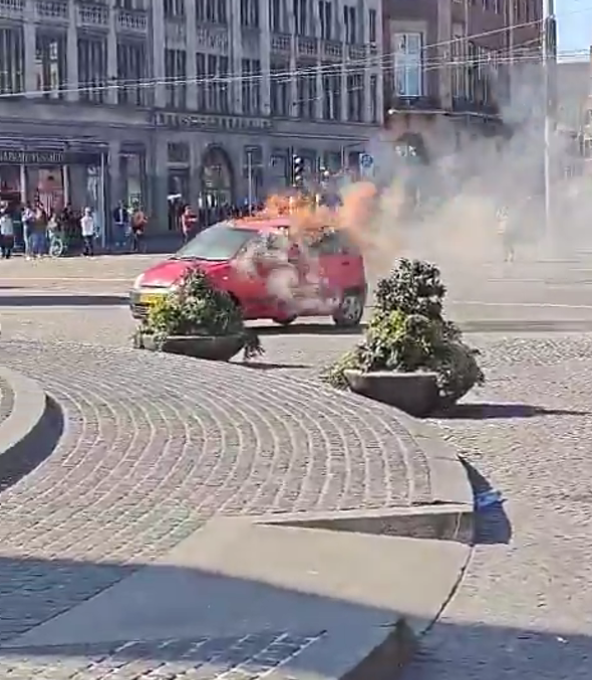 car fire netherlands