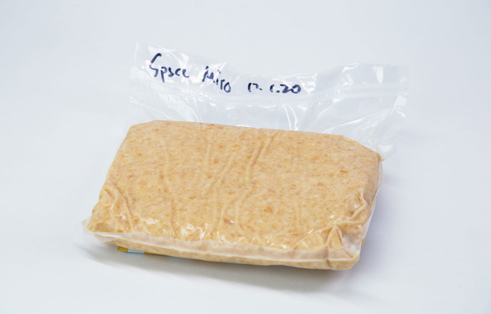 Space miso mixture before fermentation