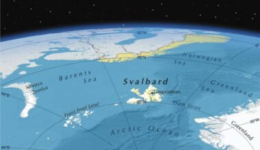Svalbard map