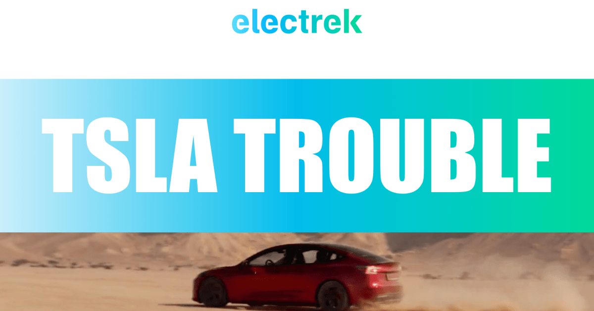 Tesla (TSLA) is having a terrible month, and it's only April 10th!