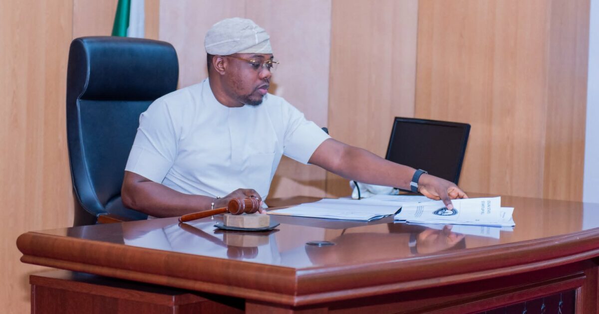 Osun speaker unveils bills to boost road safety, entrepreneurship