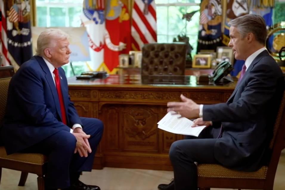 Trump defends tariffs in testy interview with Terry Moran of ABC News. The president claimed that the American people ‘signed up for this’ when challenged about rising costs for families