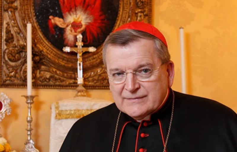 Cardinal Raymond Leo Burke is the former patron of the Order of Malta (guadalupeshrine.org)
