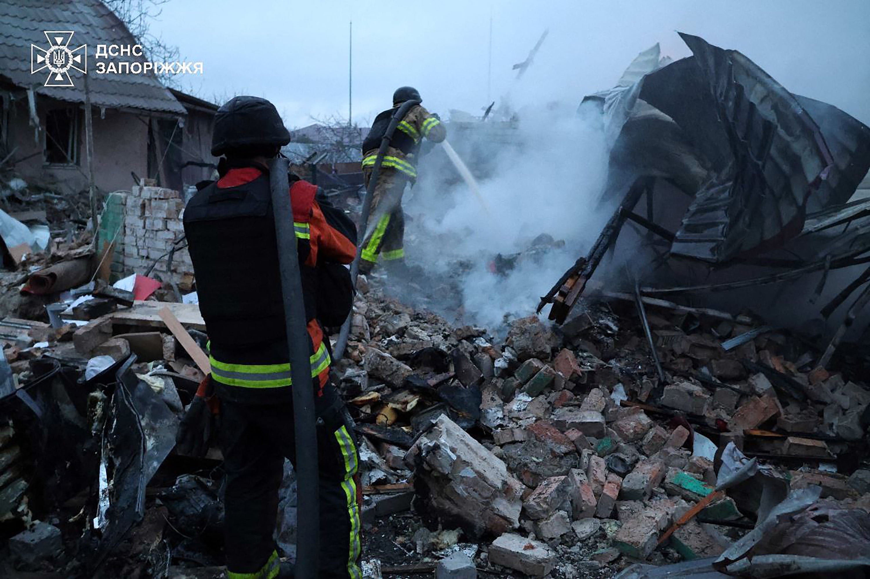 One person was killed in an Russian attack on the Zaporizhzhia region