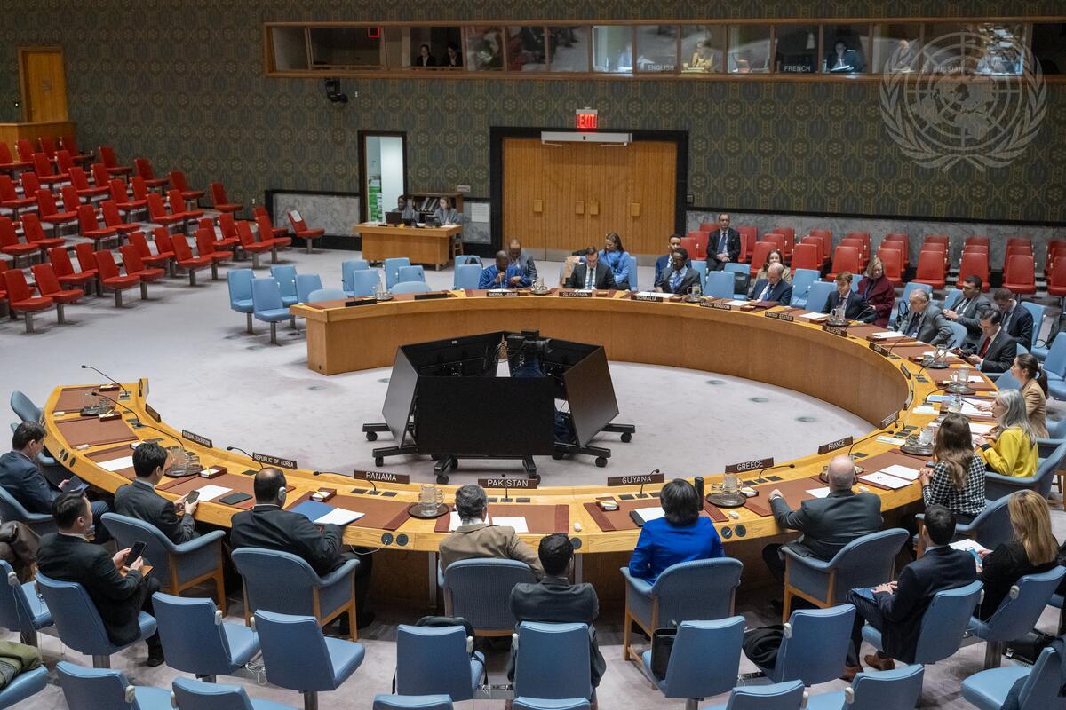 Highlights of Slovenia's activities in the UN Security Council in March 2025