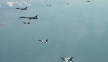 U.S. deploys B-1B strategic bombers for joint drill with South Korea